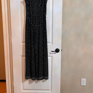 Wide Legg polka dot jumpsuit
